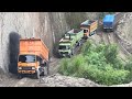 SKILL DAN MENTAL DI PERTARUHKAN Truk Fuso 220ps Berjuang Habis Di Tanjakan Pocong