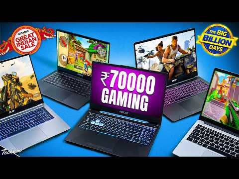 Top RTX 4050 Gaming Laptops Under 70000 💥 Big Billion Days Sale 2026 | Best Gaming Laptop Deals