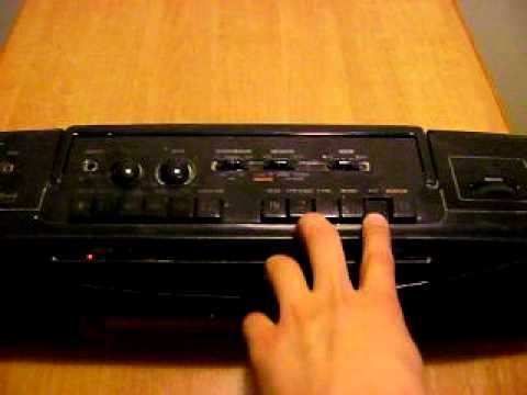 radio magnetofon sharp