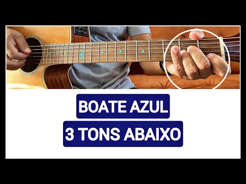 SOLO👉Boate Azul👉3 Tons Abaixo em (Am)👉O Tom Original é Muito Alto