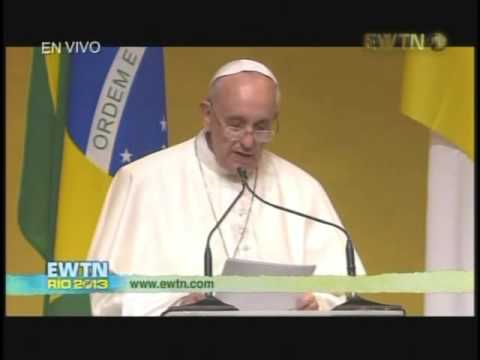 Discurso del Santo Padre en el Palacio de Guanabara (Brasil)