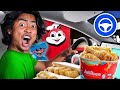 LETTING MY TESLA CONTROL MY FOOD FOR 24 HOURS