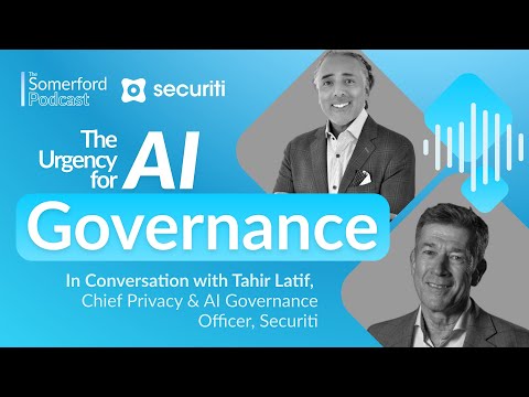 The Urgency for AI Governance — The Somerford Podcast: Season 6, Episode 2