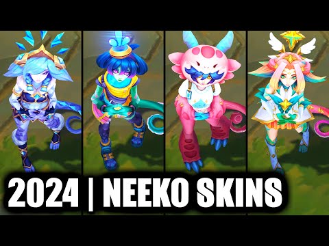 ALL NEEKO SKINS SPOTLIGHT 2024 | League of Legends