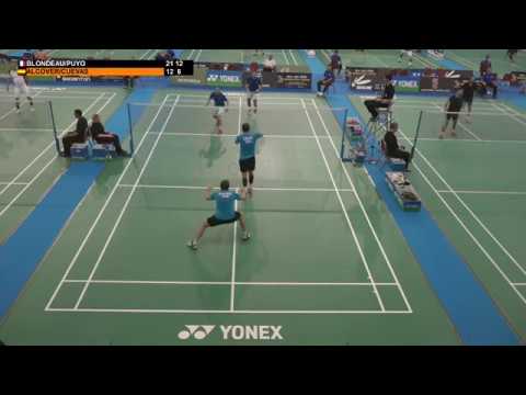 Alcover/Cuevas European Championship  Badminton Senior 2018