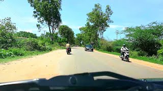preview picture of video 'Driving on the State Highway 35 near the Tamil Nadu Karnataka border'