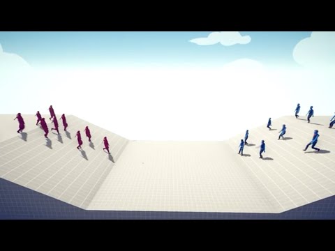 10x potionseller vs protector& Ice Archer & Sarissa & firework Archer &Ninja in TABS