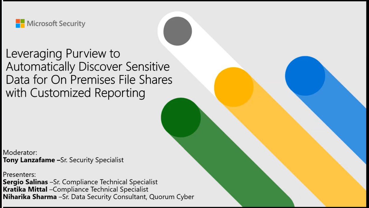 Automatically discover sensitive data on-prem with the Purview IP Scanner