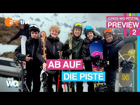Erste Abfahrt 🎿❄️  |  Die Jungs-WG – Pistengaudi im Pitztal | DIE WG