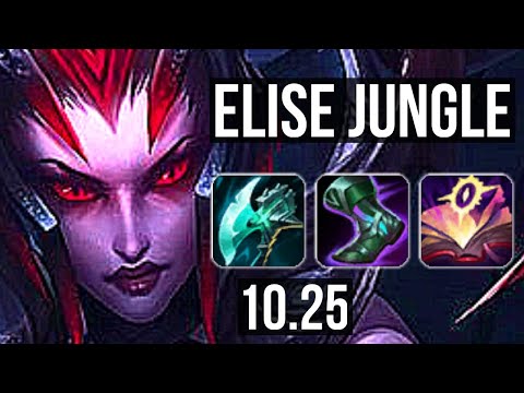 ELISE vs KHA'ZIX (JUNGLE) | 18/1/4, Legendary, 400+ games | EUW Master | v10.25