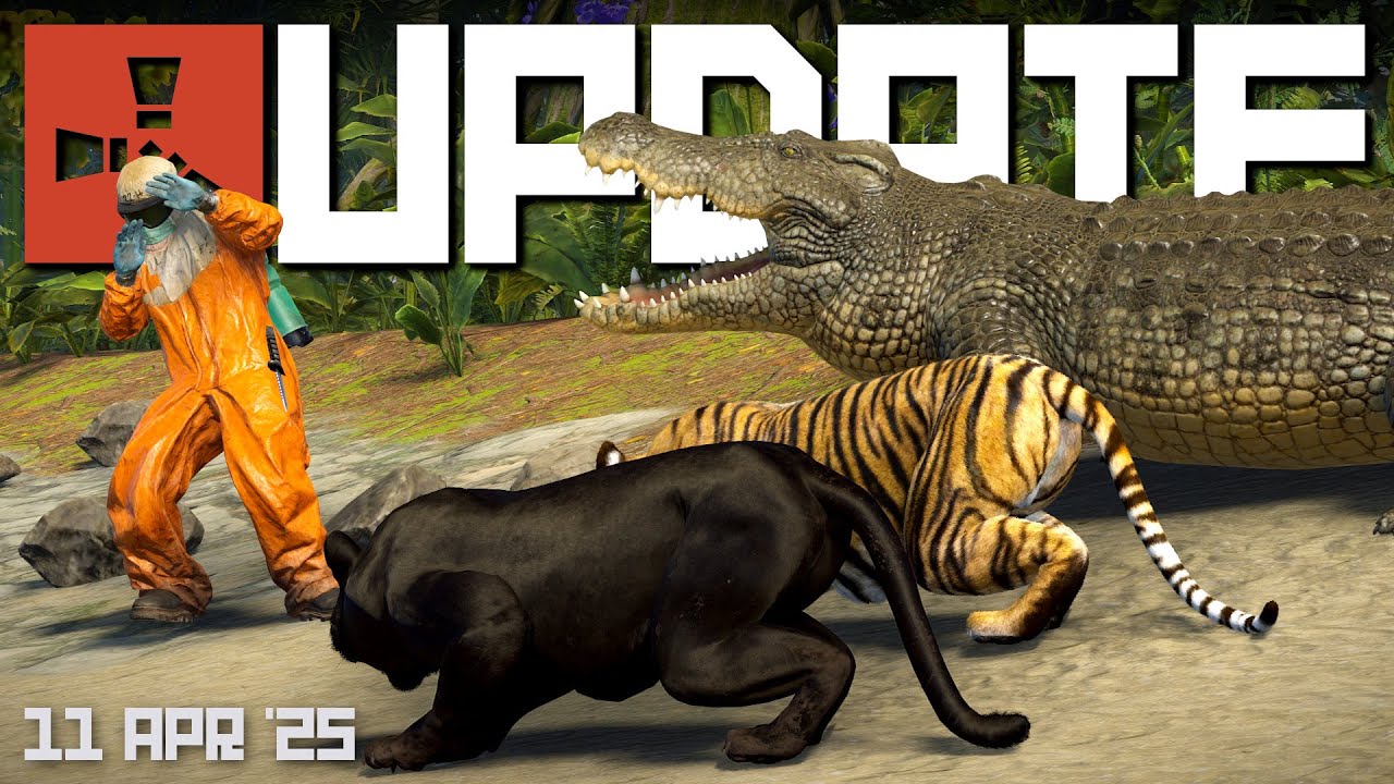 Jungle is live! Ruins, Animals, Blowpipe, Boomerang, New Scientists! | Rust Update 11th April 2025