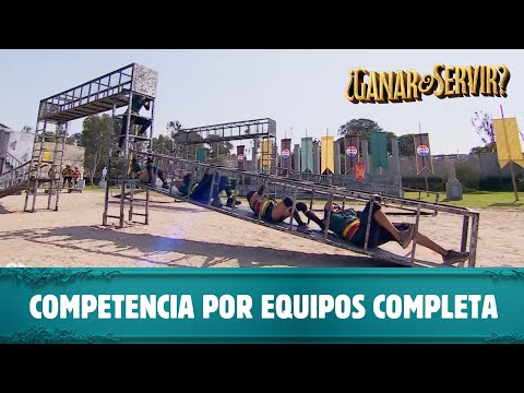 Competencia por equipos completa ¿Quién perdió? | ¿Ganar o Servir? | Canal 13