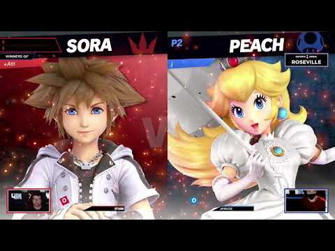 Stark (Sora) vs Jimrude (Peach) - ESA Roseville Monthly Winners Quarter Finals