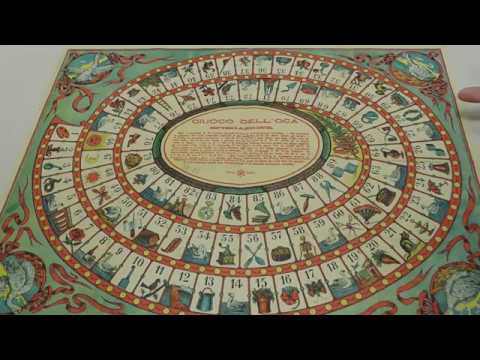 Antico Gioco dell' Oca del 1920