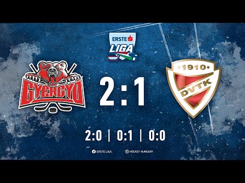 Gólösszefoglaló - EL 58 - Gyergyói Hoki Klub - DVTK Jegesmedvék 2:1 20211017