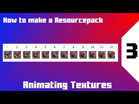 How to Make Animated Textures | Resourcepack Series