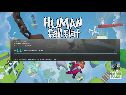Human Fall Flat Climb 30 Metres Weekly Xbox Game Pass Quest Guide