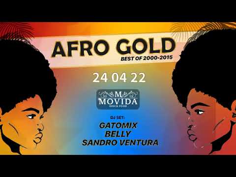 Dj Gatomix live @Movida Disco Food - "AFRO GOLD" 24/04/2022