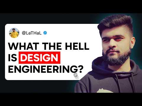 What the Hell is Design Engineering? | Manu Arora