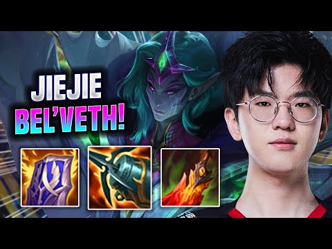 JIEJIE IS A GOD WITH BELVETH! - EDG JieJie Plays Bel'Veth Jungle vs Poppy! | Season 2022