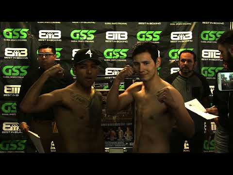 Best In Boxing: Weigh in For Feb 16th Fight Night Part 1