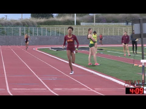 2018 TF - California Relays (Fri) - SMR 1600 (Girls, 2 Heats)