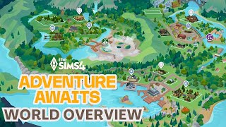 The Sims 4 Adventure Awaits World Overview