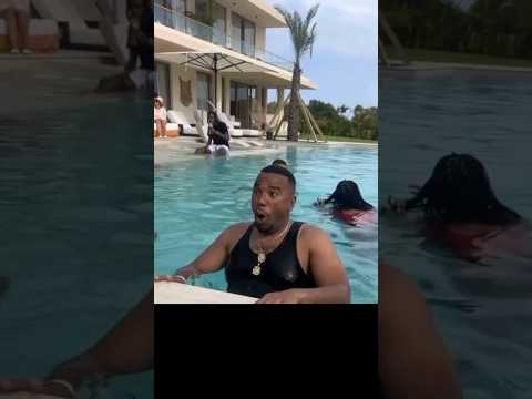 NORE GOES TO THE POOL TO SHOW "ITS AUTHENTIC"......