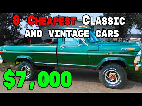 8 Classic Cars for sale by Owners Online Now Under $8,000 - Links to Listings Below! part 90