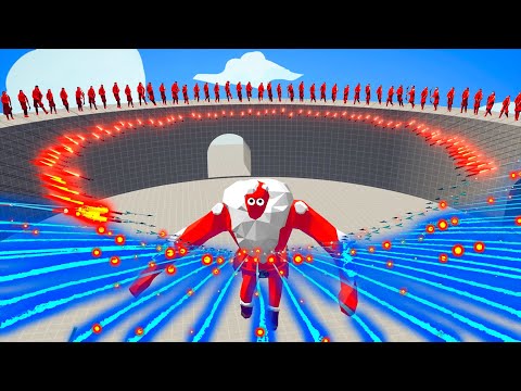 100x ICE ARCHERS vs EVERY UNIT - Totally Accurate Battle Simulator TABS