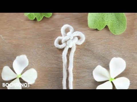 This Decorative Macrame Knot is a Game Changer | The Cloverleaf Knot