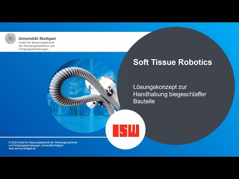 Soft Tissue Robotics - Lösungskonzept zur Handhabung biegeschaffer Bauteile