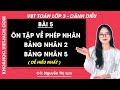 Vở bài tập Toán Lớp 3 Bài 5: Ôn tập về phép nhân, bảng nhân 2, bảng nhân 5