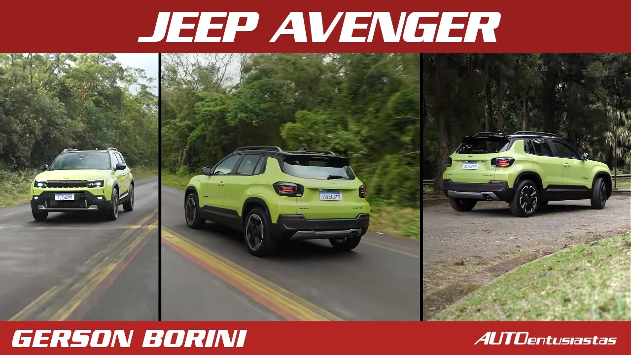 Novo JEEP AVENGER com GERSON BORINI
