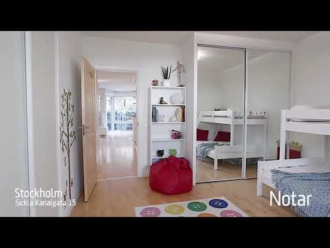 Sickla - 3:a · 87m2 - Hammarby Sjöstad : Via Notar mäklare Hammarby Sjöstad / Johanneshov