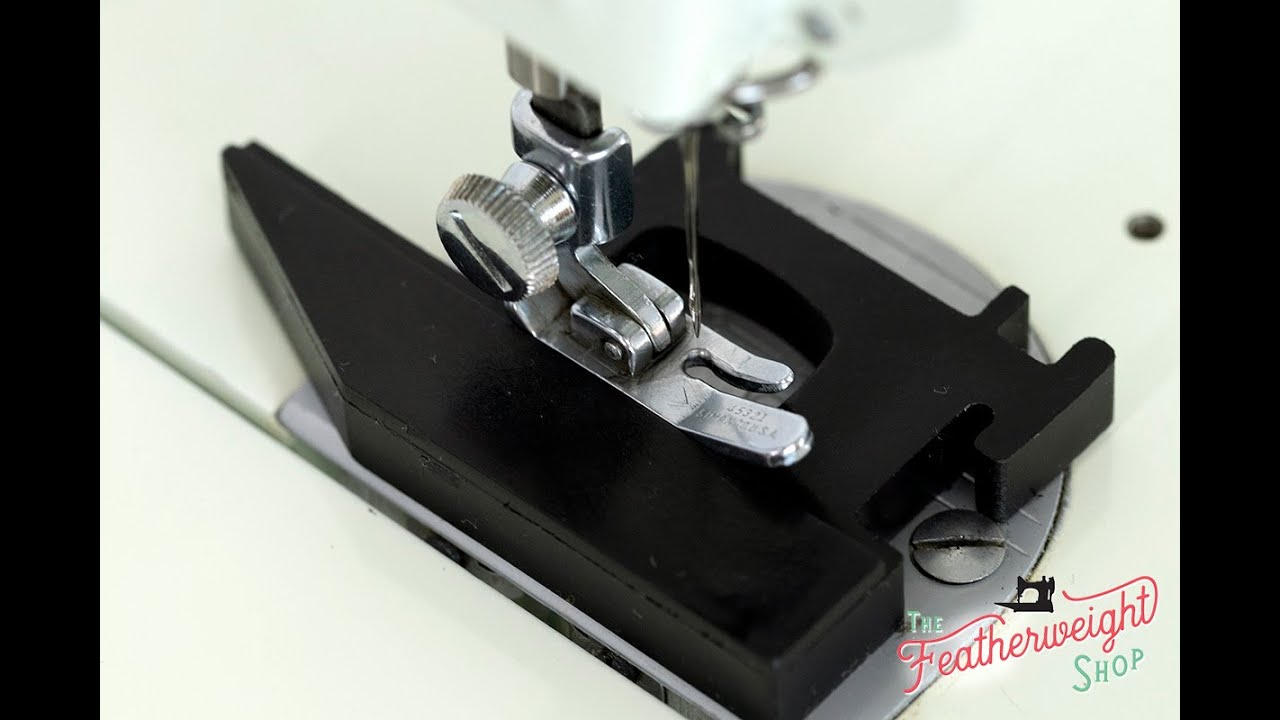 Presser Foot Gauge - Setting the Presser Foot Height & Alignment