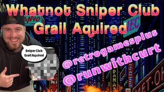 Sniper Club strikes again! 🎯🔥   On Whatnot at the RetroGamesPlus Show! GRAIL!