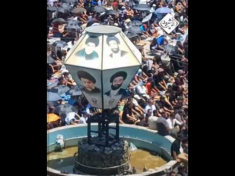 فيديو | جانب من التظاهرات التي دعا إليها السيد مقتدى الصدر في بغداد