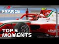 Arthur Leclerc's First Win, Double Overtakes And The Best F3 Moments | 2021 French Grand Prix