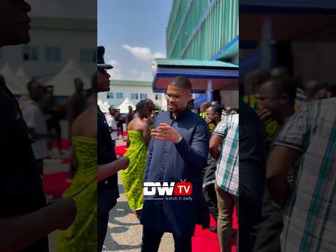 Asantehene Otumfour Osei Tutu’s son at the National Police Headquarters for special visit with Dad🤩