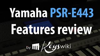 Video thumbnail for Yamaha PSR E443. Features review. Full version. by KeysMan