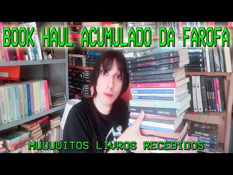 BOOK HAUL ACUMULADO DA FAROFA: Livros recebidos (tem bruxa, anjo, clssico, Coleen Hoover, terror)