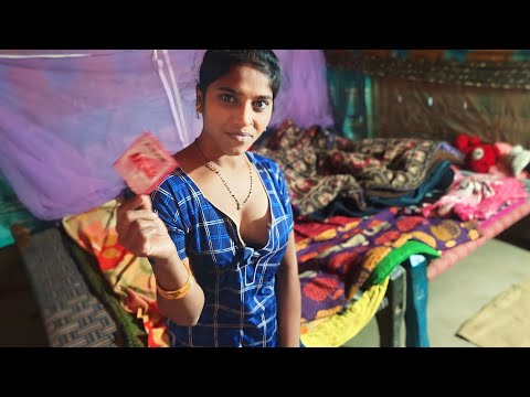 Desi Girl Life Vlog || संध्या कितनी मजा खाती है देखलो || Couple masti life vlog || 