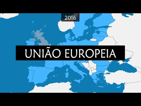 União Europeia - A História da Organização em um Mapa Animado