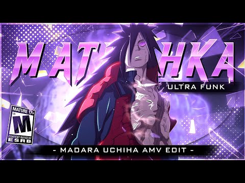 Matushka Ultrafunk ~ Madara Uchiha [Edit/AMV] 4k ! Alight Motion preset (+Project File)