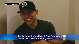 LA Coroner Defies Sheriff, Releases Andres Guardado Autopsy Results