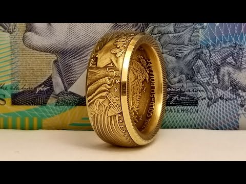 How to Make a Coin Ring From a 1 oz US Gold Eagle