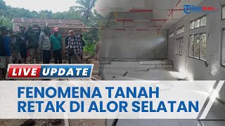 Fenomena Tanah Retak di Alor Selatan, BPBD Alor Apresiasi Pemerintah yang Cepat Beri Penanganan
