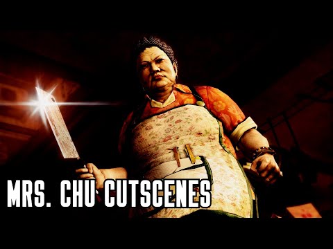 Mrs. Chu All Cutscenes 4K Ultra HD - Sleeping Dogs: Definitive Edition