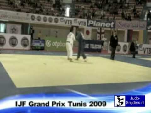 Judo 2009 Tunis: Adamiec (POL) - Otsuka (JPN) [-73kg].